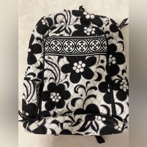 Vera Bradley backpack black and white